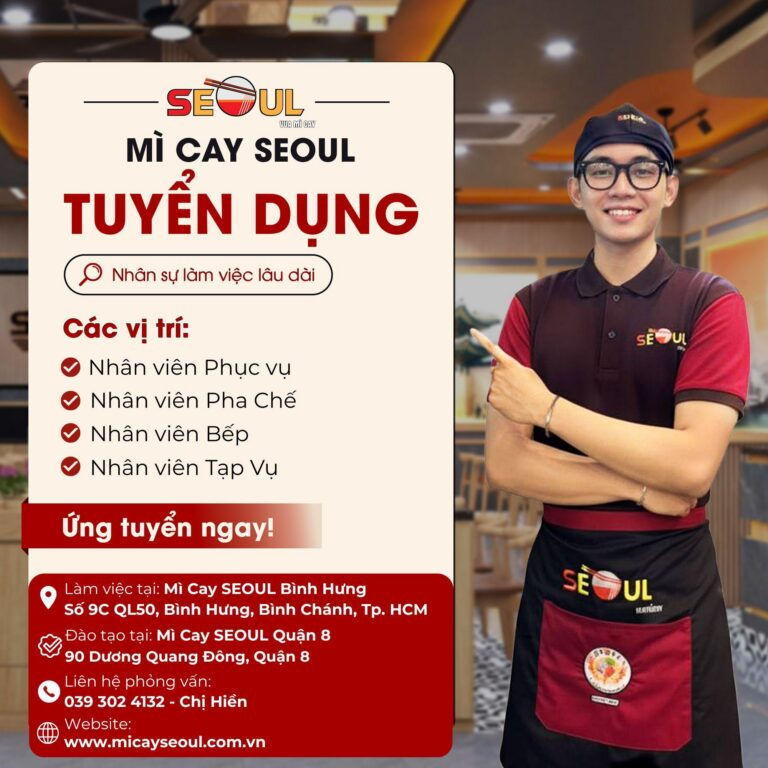 SEOUL BÌNH HƯNG TUYỂN DỤNG-2