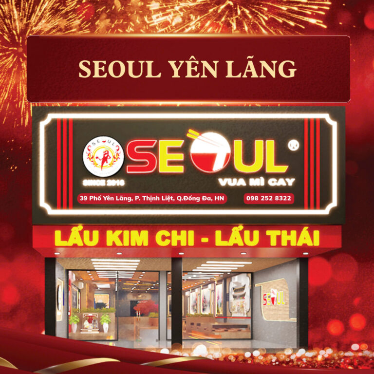 SEOUL 39 YÊN LÃNG – HÀ NỘI – CN 11